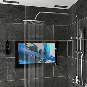 The right TV in your shower.